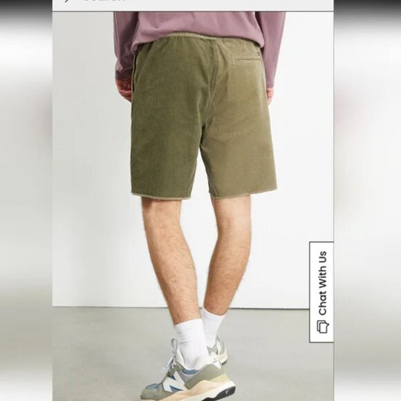 Brixton shorts - cord 2 tone - green - Medium - Picture 3 of 6